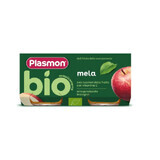 Purea di mele biologica, + 6 mesi, 2 x 80 g, Plasmon