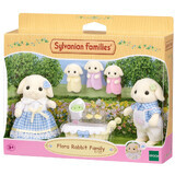 5er-Set Flora Flora Bunny-Figuren Sylvanian Families, +3 Jahre, Epoche