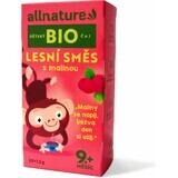 Allnature Bio Kindertee Waldmischung mit Himbeeren 20×1,5 g, Früchtetee