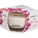 Bolsius Aromatic 2.0 Glasflasche 90x63mm Pure Romantik, Duftkerze 1×1 Stück, Duftkerze