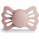 FRIGG Lucky Symmetrical Silicone Soother Blush, 0-6m 1×1 buc, suzetă din silicon