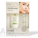 BABÉ ACNE Deep Cleansing Gel + Geschenk: Trocknungsgel gegen Akne, Set 1x1 1x200 + 8 ml, Reinigungsgel + Trocknungscreme