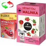 LEROS CHILDREN'S TEA MALINKA 2x20g, ceai pentru copii