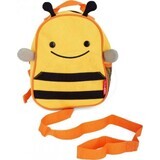 Zoo SKIP HOP Rucksack mit Sicherheitsleine Bee 1+ 1×1 Stück, Rucksack