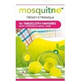 MosquitNo Citronella duftabweisend MosquitNo Citronella duftabweisend Tischdeckengewichte 1×4 Stück, Repellentgewichte