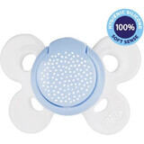 CHICCO Physio Comfort Silicone Soother Boy - Dots 1 buc, 6-16 m 1×1 buc, Boy - Dots, 6-16 m