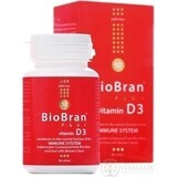 BioBran Plus vitamina D3 1×90 tbl, complemento alimenticio