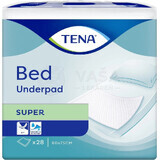 TENA Bed Super 1×28 pcs, absorbent pads 60x75 cm