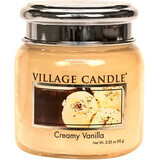 Village Candle Scented Candle in Bottle - Creamy Vanilla - Vanilla ice cream, medium 1×1 pc