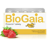 BioGaia ProTectis 1×10 Stück, Kautabletten - Erdbeergeschmack