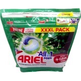 Ariel All-in-1 PODS All-in-1 PODS Extra Clean, Waschgel-Kapseln, 60 Waschgel-Kapseln 1×60 Stück, Waschgel-Kapseln