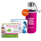 Prenatal Uno Set, 30 Kapseln + 30 Kapseln + Prenatal DHA, 30 Kapseln + kostenlose Flasche