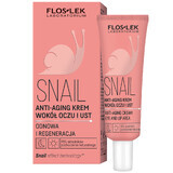 Floslek Laboratorium Schnecke, Anti-Aging Augen- und Lippencreme, 30 ml