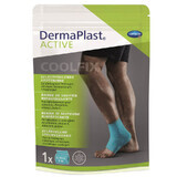 Bandaj elastic de susținere cu efect de răcire CoolFix DermaPlast Active, 6cmx4m, Hartmann