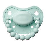 Luu Kids pacifier, pacifier, positioning, silicone, Vivid Mint, 0-3 months, 1 pc