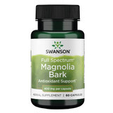 Swanson Full Spectrum Magnolia Bark 400 mg, Magnolienrinde, 60 Kapseln