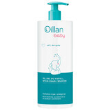 Oillan Baby, 3 in 1 Bade-, Körper- und Haargel, vom ersten Lebenstag an, 750 ml