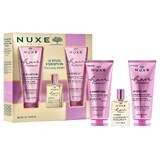 Nuxe Hair Prodigieux Set, nährende Maske, 30 ml + Glanzshampoo, 200 ml + Glanzspülung, 200 ml