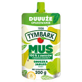 Tymbark 100% Mousse in tube, pear, apple, banana, no added sugar, 200 g