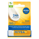 Nivea Sun Protect, pflegender Lippenstift, SPF 50, 4,8 g