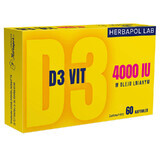 Herbapol Lab D3 Vit 4000 IU, 60 capsules