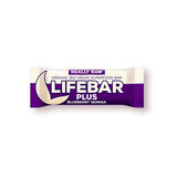 Baton Raw cu afine si quinoa, 47 g, Lifebar