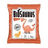 BioSaurus, Bio chips de maïs frites, saveur ketchup, 15 g