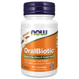 Now Foods OralBiotic, 60 pastile