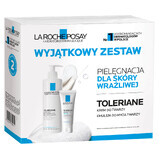 Set La Roche-Posay Toleriane, sanfte Reinigungsemulsion für die empfindliche Gesichtshaut, 400 ml + Sensitive Feuchtigkeitscreme, 40 ml