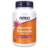 Now Foods Ascorbyl Palmitate, palmitato de ascorbilo 500 mg, 100 cápsulas