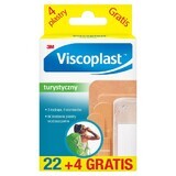 Viscoplast Tourist, Aufnäher, 22 Stück + 4 Gratisstücke