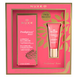 Nuxe Prodigieuse Boost Set, leuchtende Creme für trockene Haut, 40 ml + Augenbalsam, 15 ml