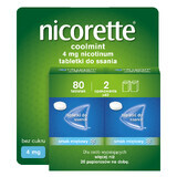 Nicorette Coolmint 4 mg, 80 tablets