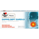 DoppelSept Throat 5 mg + 5 mg, 20 Tabletten