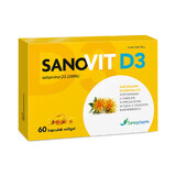 Sanovit D3 2000 IU, 60 Softgel-Kapseln