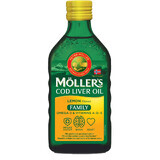 Omega 3 Lebertran mit Zitronengeschmack Family, 500 ml, Moller's