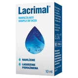 Lacrimal, befeuchtende Augentropfen, 10 ml