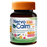 NervoCalm Kids Calm 6+, Gummibärchen, Himbeergeschmack, 30 Stück