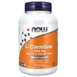 Now Foods L-Carnitine 1000 mg, L-Carnitin, 100 Tabletten