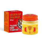 Golden Cup Balm, Thai-Tiger-Salbe, 22 g