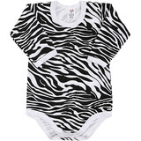 New Baby Zebra romper met lange mouwen