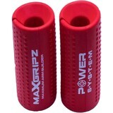 Power System Grips para barra de Halterofilia MAX GRIPZ RED. XL 2 pcs