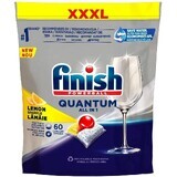 Finish Quantum Quantum All-in-1 tablettes pour lave-vaisselle Lemon 60 pcs