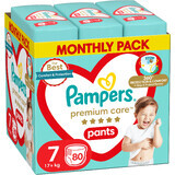 Pampers Premium Care Luiers Maat 7, 80 stuks