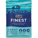 Fish4Dogs Delicious Beutel für Hunde 99% Forelle 100 g