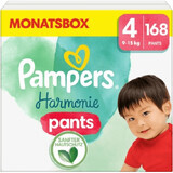 Pampers Harmonie Broekjes maat 4 - maandverpakking 168 stuks