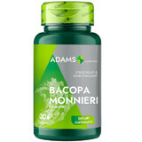 Bacopa Monnieri, 350 mg, 30 Kapseln, Adams Supplements