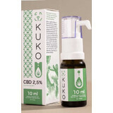 Aceite de CBD 2,5% para perros pequeños y gatos - 10ml sabor pato KUKO by Yango