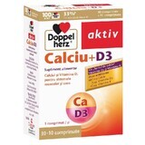 Calcium + D3, 30 + 10 Tabletten, Doppelherz
