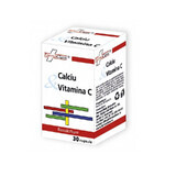 Kalzium mit Vitamin C, 30 Kapseln, FarmaClass
